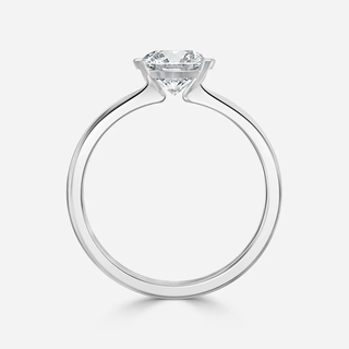 1.30 CT Round Moissanite Solitaire Engagement Ring