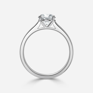 2.0 CT Round Moissanite Solitaire Engagement Ring