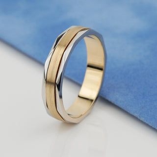 Two-Tone Combinations and Definitely Men's Wedding Band